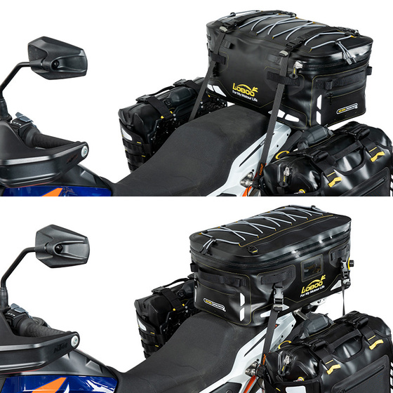 LOBOO TPU Torba czarna 40L (z hermetycznym zamkiem błyskawicznym) (10.4.01034.001.61)