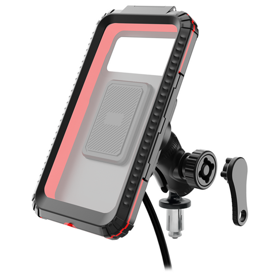 FreedConn motocyklowy uchwyt na telefon MC42-03 z ładowaniem indukcyjnym