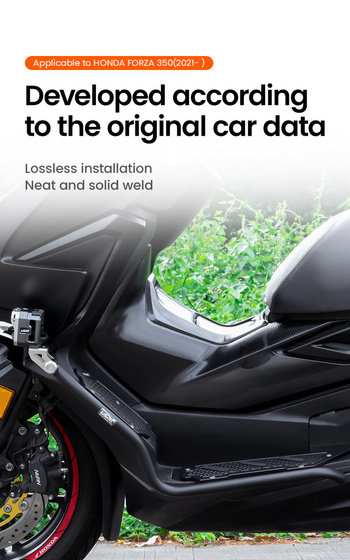 LOBOO Crash Bar do HONDA FORZA350 (2021-) Black (10.3.01371.001.11)