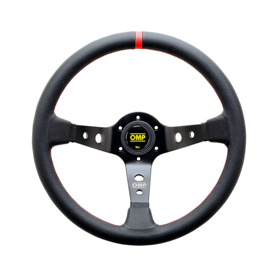 OMP CORSICA BLACK Leather Steering Wheel