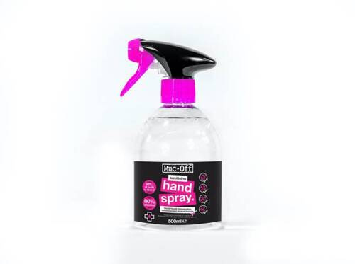 Muc-Off 20233 antybakteryjny, odkażający spray do rąk 500 ml