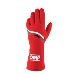 OMP Racing Race & Kart Gloves DIJON (FIA Approved) IB/746E red