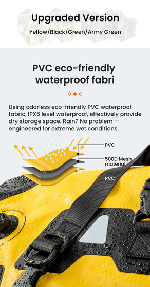 LOBOO PVC Torba żółta 50L (upgrade) (10.4.01041.001.61)