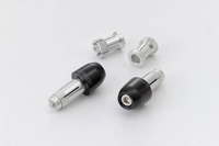 BAR END PINO-1 14-19MM BLACK