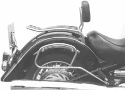 Yamaha XV 1600 Wild Star (1994-2004) solorack with backrest