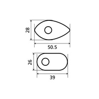 90061 Corner lights adaptors – Honda