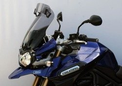 Szyba motocyklowa MRA TRIUMPH TIGER 1200 EXPLORER, V13VG, 2012-2015, forma VT, bezbarwna