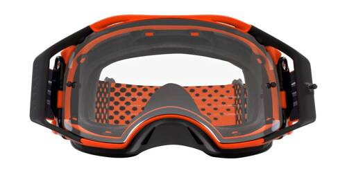 Oakley Goggles Airbrake MX pomarańczowe Clear