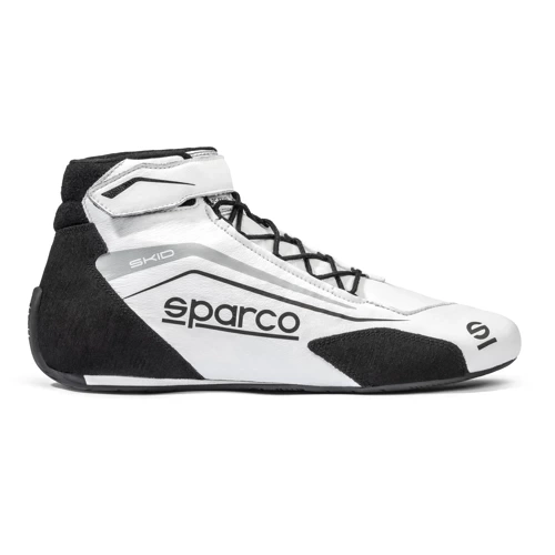 Race Racing Rally Shoes Sparco SKID (FIA SFI) white