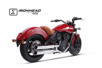 Silencer / Exhaust IRONHEAD INDIAN SCOUT (15-16) typ HC1-2C (upside) chrom