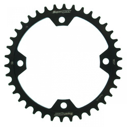 SUPERSPROX ZĘBATKA TYLNA 4588 38 YAMAHA YFZ 450R '09-'16, YFM 250/350/450/700 RAPTOR (JTR1857.38) (JTR857.38) KOLOR CZARNY STALOWA