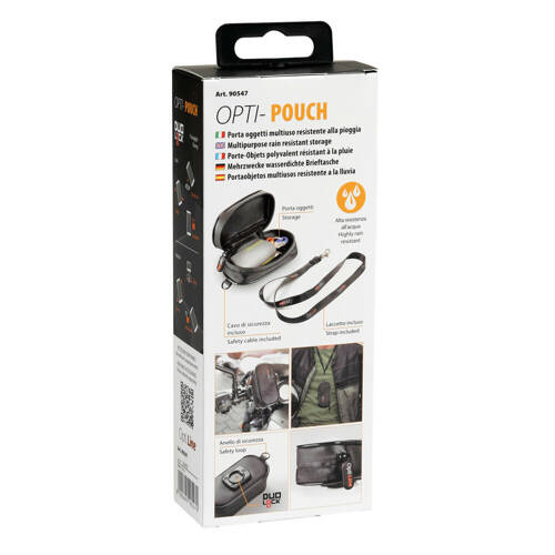 90547 Opti Pouch, multipurpose rain resistant storage