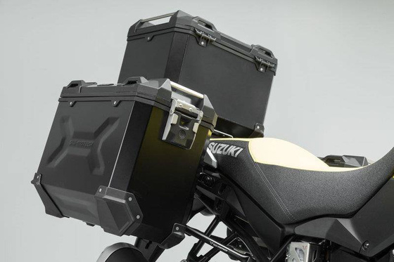 ZESTAW BAGAŻOWY ADVENTURE SW-MOTECH SUZUKI V-STROM 1000 (14-), BLACK
