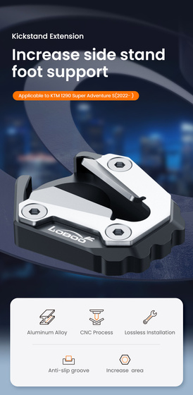 LOBOO Nakładka na stopkę boczną do KTM1290 Super Adventure S (2022-) (10.3.03251.001.11)