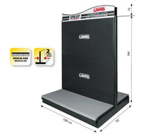 98992 Modular display rack F9, panels and accessories kit - 160 cm