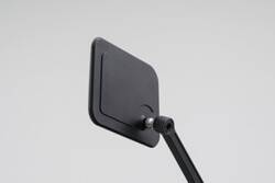 80994 "D-MIRROR-20" Aluminum flat mirror square right black