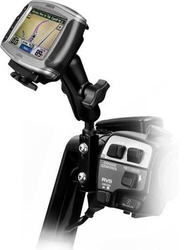 RAM-B-178U Uchwyt montowany do ramy kierownicy lub do podstawy hamulca / sprzęgła w motocyklu do Garmin zumo, TomTom Rider & Urban Rider