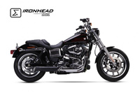 Tłumik IRONHEAD HARLEY DAVIDSON DYNA LOW RIDER (14-16) typ HC1-2B czarny