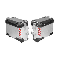 LOBOO PIKE Kufry boczne srebrne 35+35L (10.5.01351.006.21)