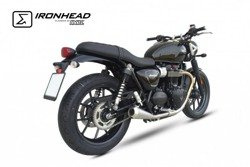 Tłumik IRONHEAD TRIUMPH STREET TWIN (16) typ OVC11SS (lewa strona) stalowy