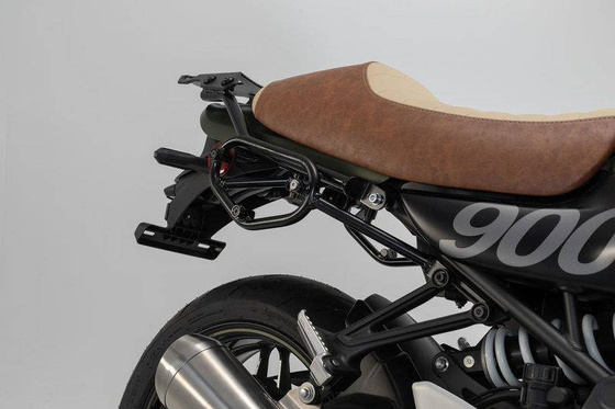 ZESTAW SAKW I STELAŻY LEGEND GEAR SW-MOTECH KAWASAKI Z900RS/CAFE (17-) BROWN