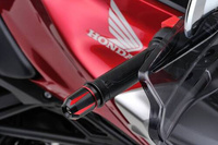 HANDLEBAR END "TKM-2" RED / 2PCS