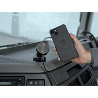 91806 Mag Wireless Orbit, Magnetic phone holder with wireless charge and adhesive suction cup