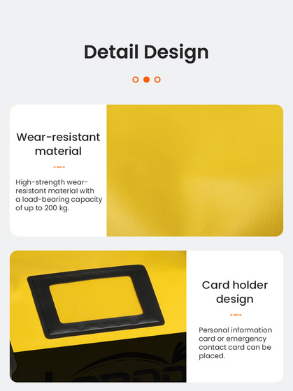 LOBOO PVC Torba czarna 50L (upgrade) (10.4.01042.001.11)