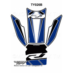 MOTOGRAFIX TANKPAD YAMAHA R1/R1M 2015-2019 TY026B