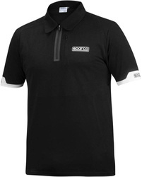 Mens Polo Shirt Sparco black
