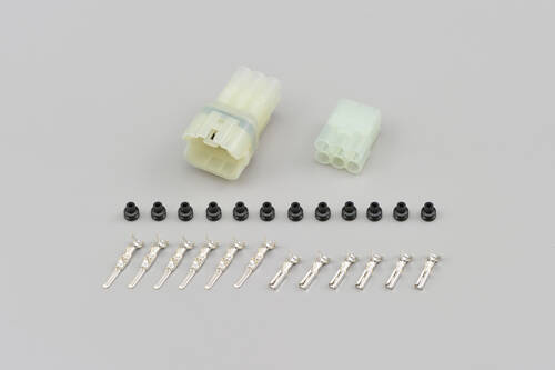 waterproof connector set, 6P, HM, male and female