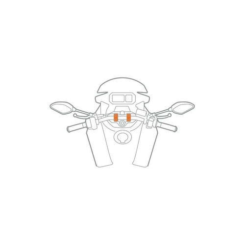 91591 Titan Opti M8 Pro, handlebar risers mount