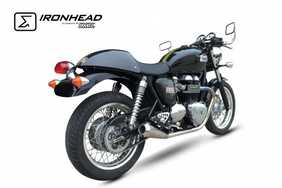 Tłumik IRONHEAD TRIUMPH THRUXTON 865 (04-15) typ OVC11SS (prawa strona) stalowy