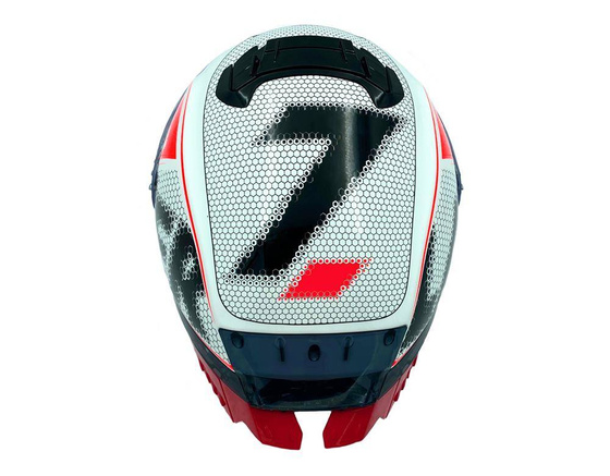 Kask Motocyklowy LAZER RAFALE SR EVO Pixel (kol. Biały - Czarny - Czerwony) rozm. M
