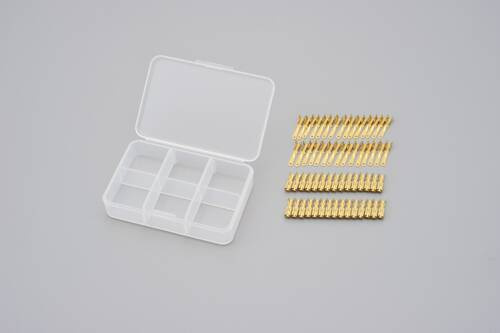 flat terminal set, 110-type, male & female, set of 30