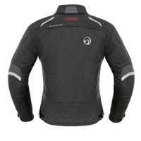 Kurtka motocyklowa BUSE Rico czarno-czerwona 3XL