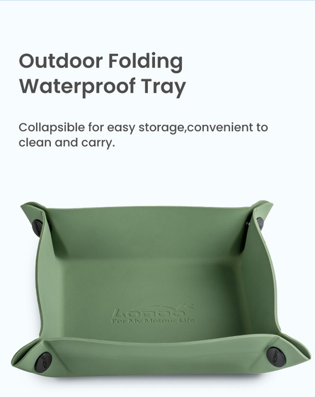 LOBOO Składany blat stołu do kufrów bocznych (10.3.25000.101.01)