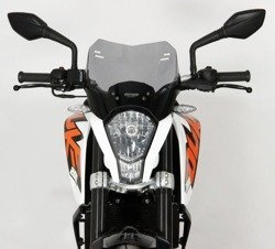 Motorcycle Windshields MRA KTM DUKE 390, , -2016, form S, smoke