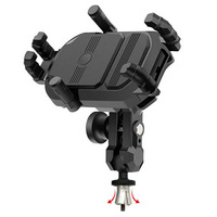 FreedConn MH29-03 Anti-vibration Motorcycle Phone Holder for Frame Head