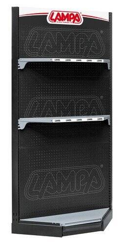 98998 Angular display rack F4, corner kit - 210 cm