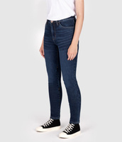 Women's Colton Skinny Stone Wash Indigo  - regular