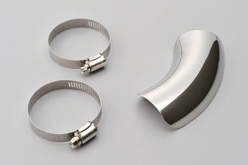 SUS HEAT SHIELD, CURVED  FOR DIA.40-60MM
