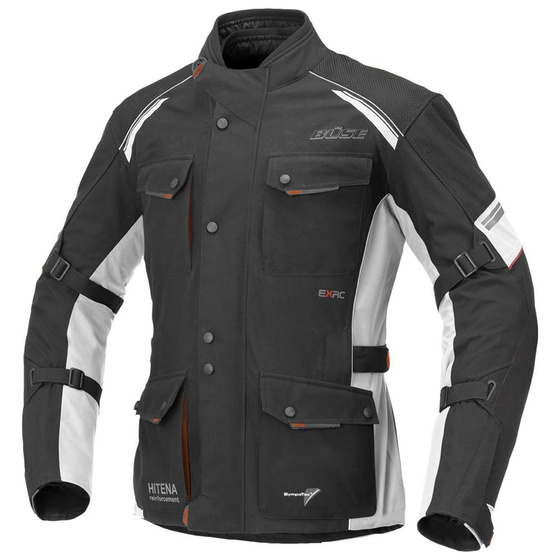 Kurtka motocyklowa BUSE ZESTAW EXRC Porto czarno/czarny 64