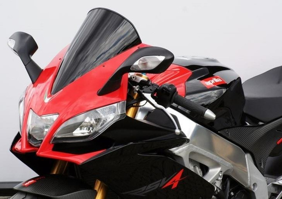 Szyba motocyklowa MRA APRILIA RSV 4, RK, 2009-2014, forma R, bezbarwna