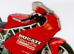 Szyba motocyklowa MRA DUCATI 900 SS, S/906SC2, 1991-1994, forma T, przyciemniana
