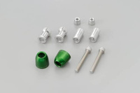 BAR END PINO-1 14-19MM GREEN