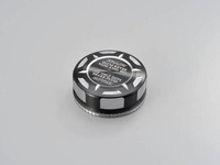 MCL TANK CAP "TKM" SILVER  NISSIN42