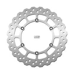 NG TARCZA HAMULCOWA PRZÓD YAMAHA WR/YZ125/250 '92-00, WR/YZ400 '98-00 (245X118X3MM) (6X6,5MM) WAVE