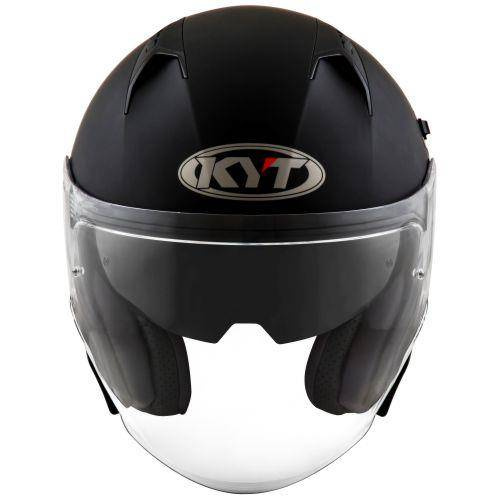 Kask Motocyklowy KYT NF-J matowy czarny - XS
