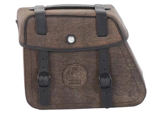 Wytrzymała skórzana sakwa Rugged